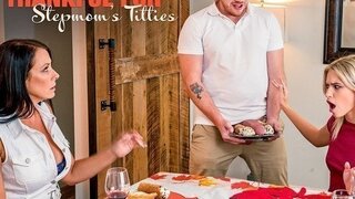The guy arranged a live porn with his girlfriend and her gorgeous mom