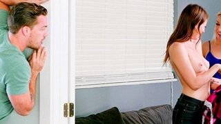 Came to a friend to watch a movie, but had sex with her brother