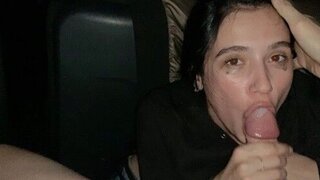 Public Oral Creampie at the Cinema from the Cutest Teen MaryVincXXX