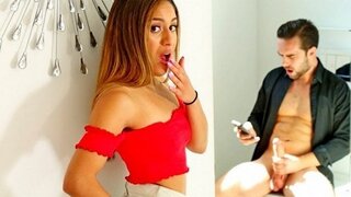 Sister suggests it's better to fuck her in the ass, and not to masturbate to porn