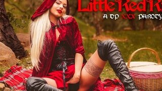 The robber fucked Little Red Riding Hood in his grandmother's hut