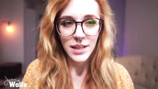 Shh  your Girlfriend's Home.... but this Hottie wants to make you Cum Jessie Wolfe 1080p