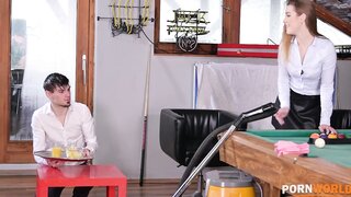 Alexis Crystal - Horny Housekeeper Alexis Crystals Holes Plugged in