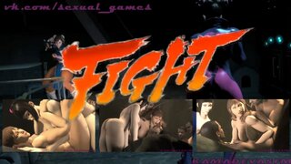 Ultimate Tournament Episode one - Street Fighter, Dead or Alive sex [xxx cartoons, anime, hentai, uncensored]