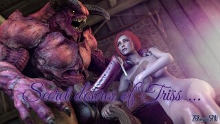 Secret desires of Triss - The Witcher sex [xxx cartoons, anime, hentai, uncensored]
